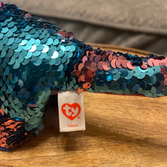 🦕 TY Flippables Tremor Dinosaur Sequins Limited Addition! 🦕 - Picture 11 of 15